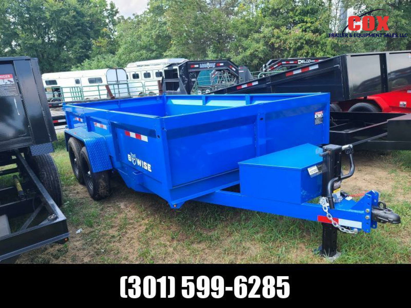 New 2025 BWISE MAJOR IN STOCK SALE ON BWISE TRAILERS Dump Trailer
