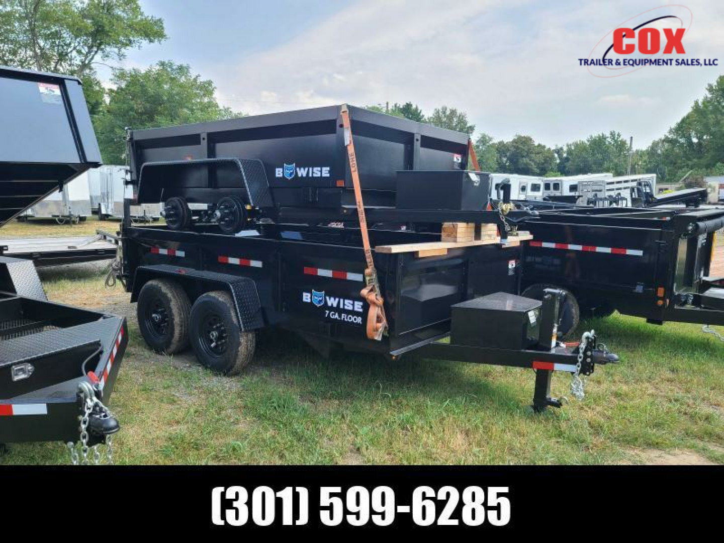 New 2025 BWISE MAJOR IN STOCK SALE ON BWISE TRAILERS Dump Trailer