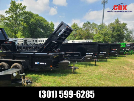 New 2025 BWISE MAJOR IN STOCK SALE ON BWISE TRAILERS Dump Trailer
