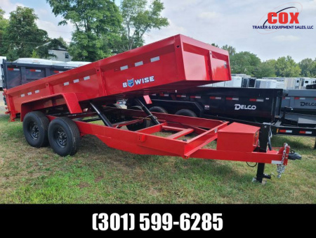 New 2025 BWISE MAJOR IN STOCK SALE ON BWISE TRAILERS Dump Trailer