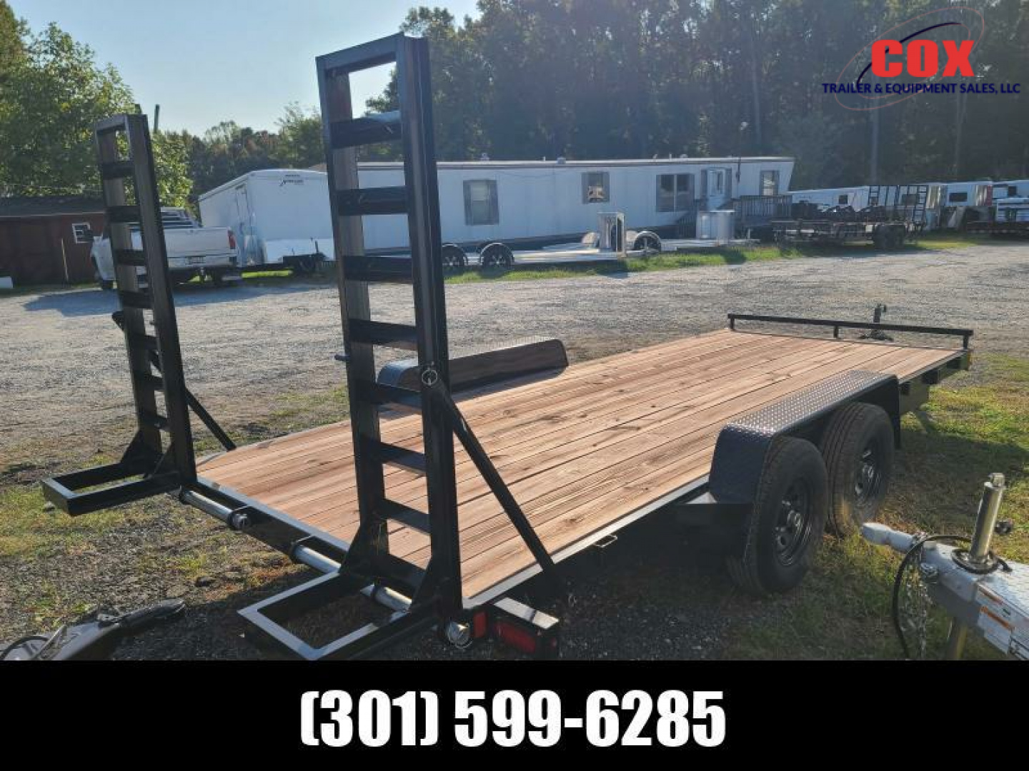 New 2024 BWISE lo pro equipment trailer non cdl Equipment Trailer