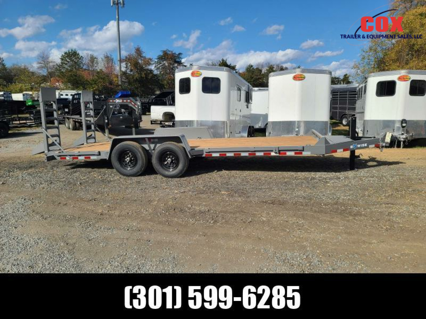 New 2025 BWISE Lo-Pro Hd Equipment special Equipment Trailer