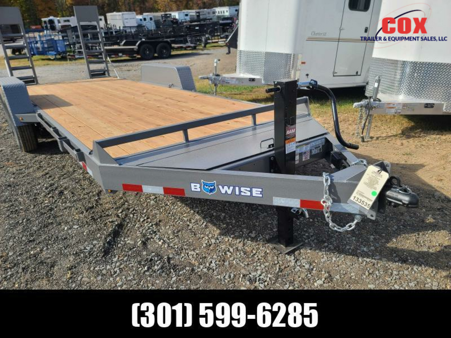 New 2025 BWISE Lo-Pro Hd Equipment special Equipment Trailer