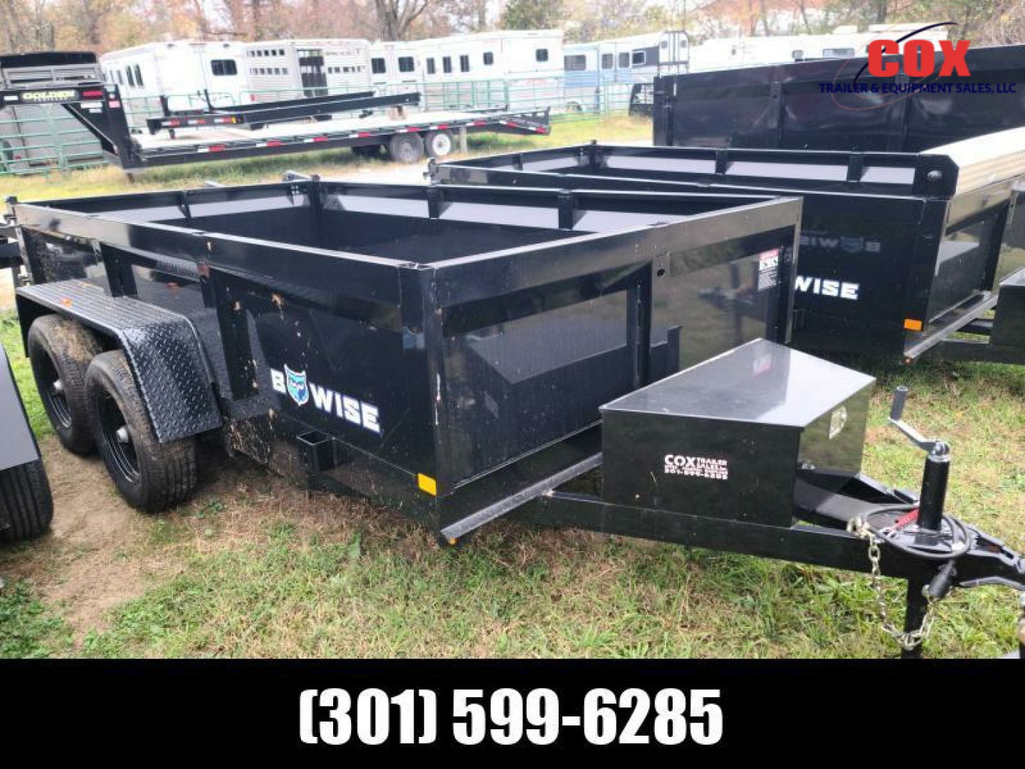 New 2026 BWISE special 12ft non cdl Dump Trailer