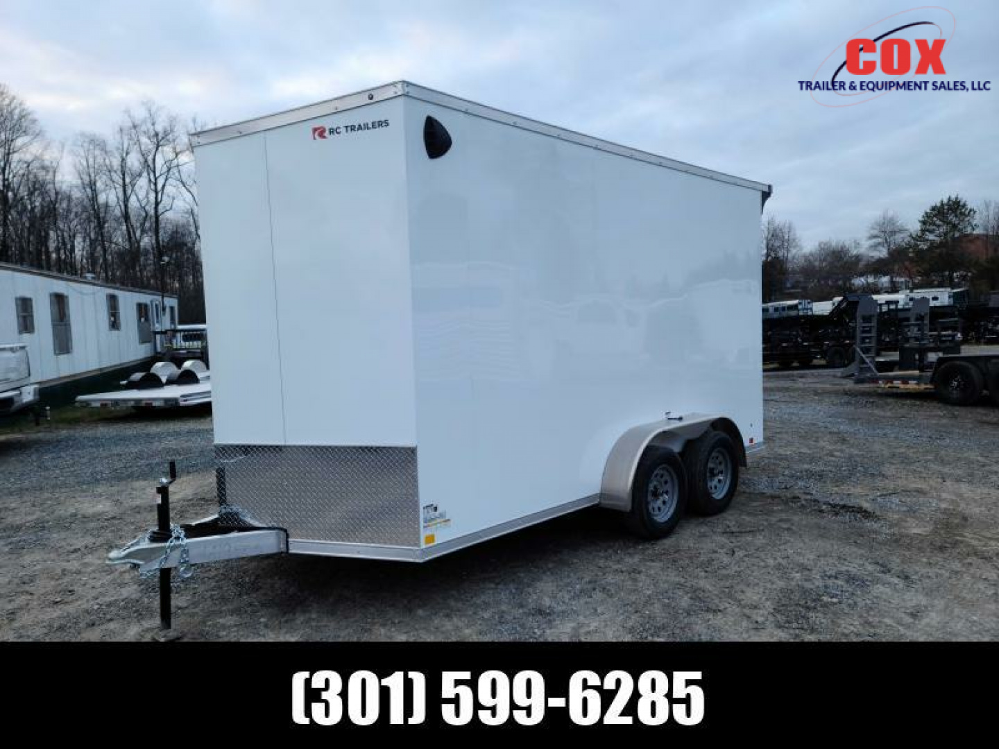 New 2025 RC Trailers Extra Height and Wide  Bp Deluxe  Cargo / Enclosed Trailer