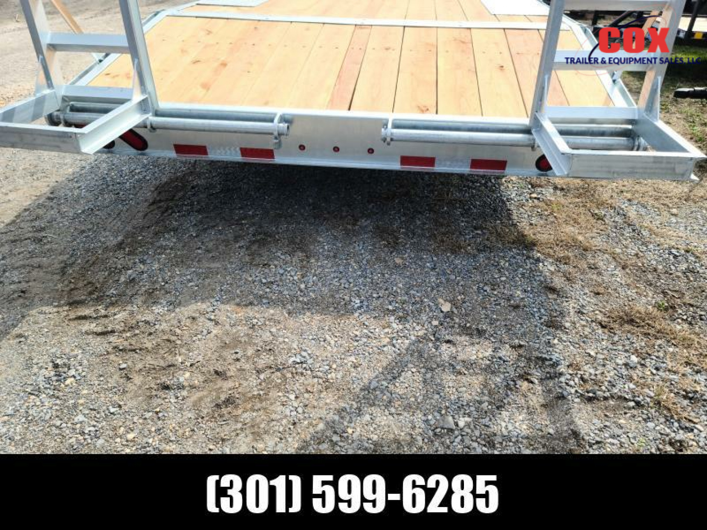 New 2025 BWISE Equipment trailer Galvanized Deck Over Deckover Trailer