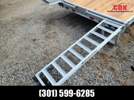 New 2025 BWISE Equipment trailer Galvanized Deck Over Deckover Trailer