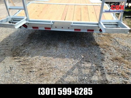 New 2025 BWISE Equipment trailer Galvanized Deck Over Deckover Trailer