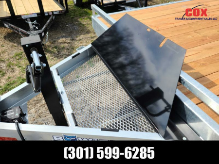 New 2025 BWISE Equipment trailer Galvanized Deck Over Deckover Trailer