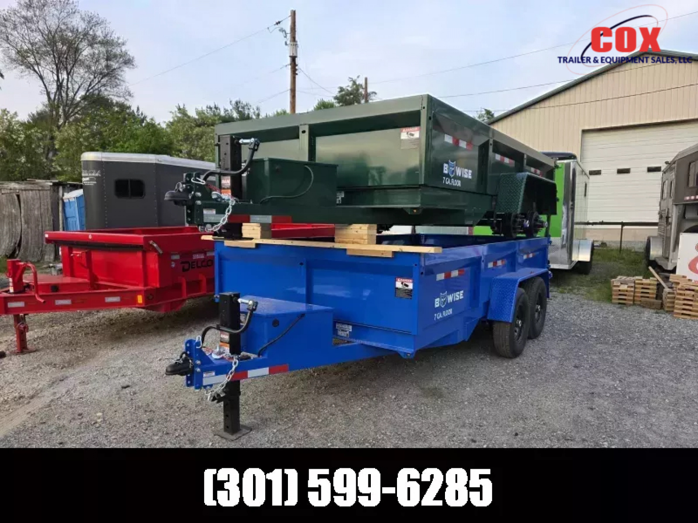 New 2026 BWISE 2026 Dump Trailer Specials Dump Trailer