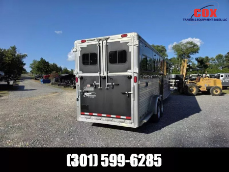 Used 2015 Cimarron Trailers Cox Signature Series 4plus 1 gn  Horse Trailer