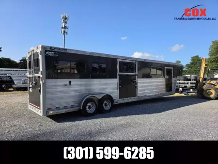Used 2015 Cimarron Trailers Cox Signature Series 4plus 1 gn  Horse Trailer