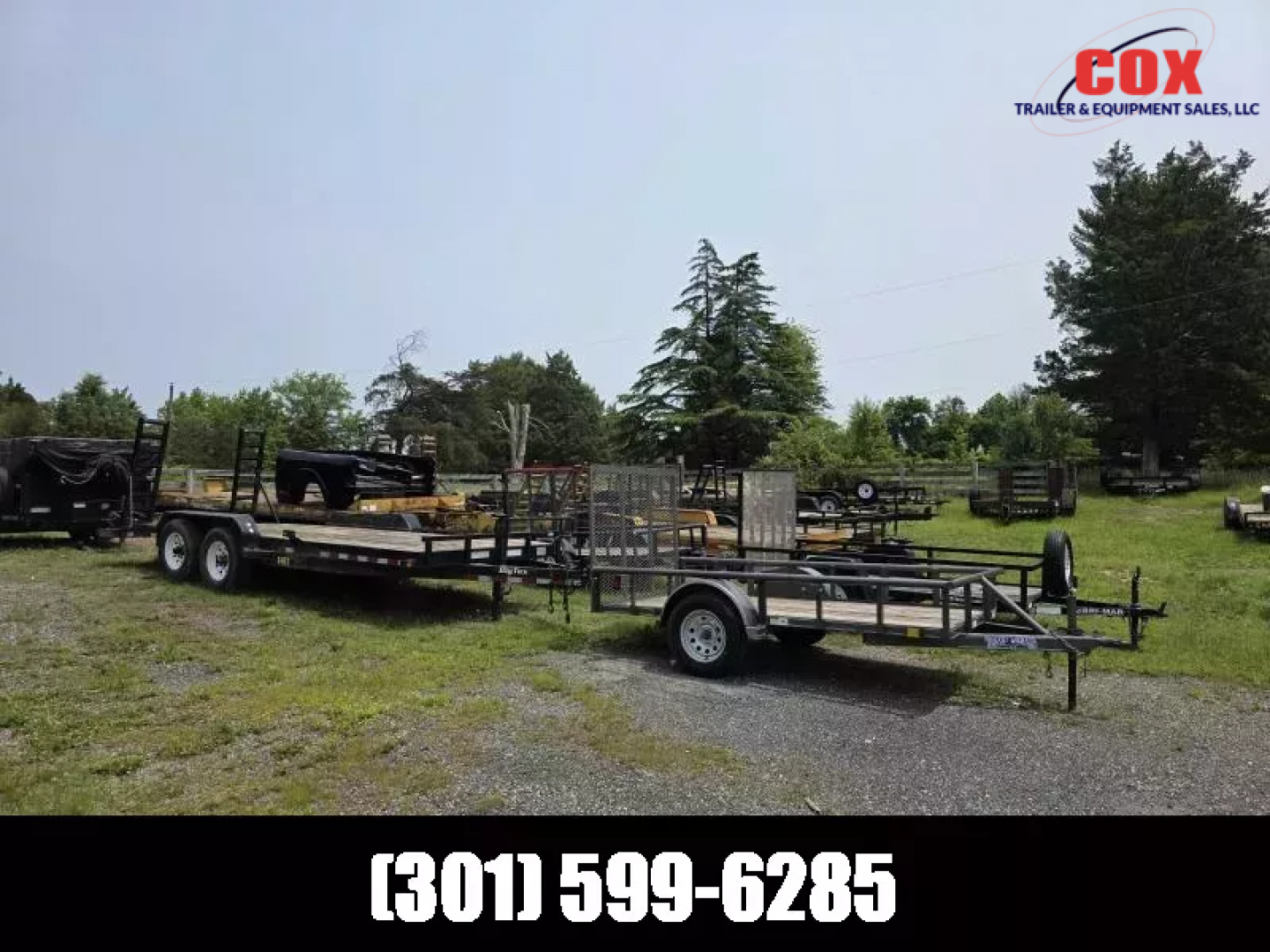 Used 2018  Used Clearance Sale at Cox Trailer Sales Equipment Trailer