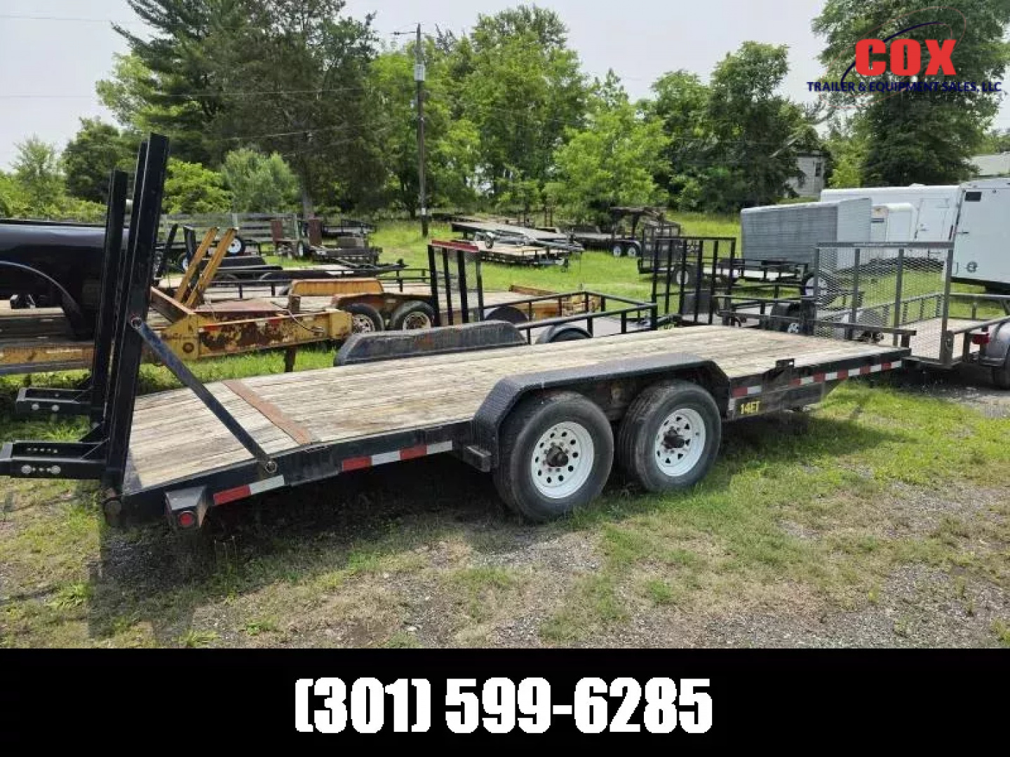Used 2018  Used Clearance Sale at Cox Trailer Sales Equipment Trailer