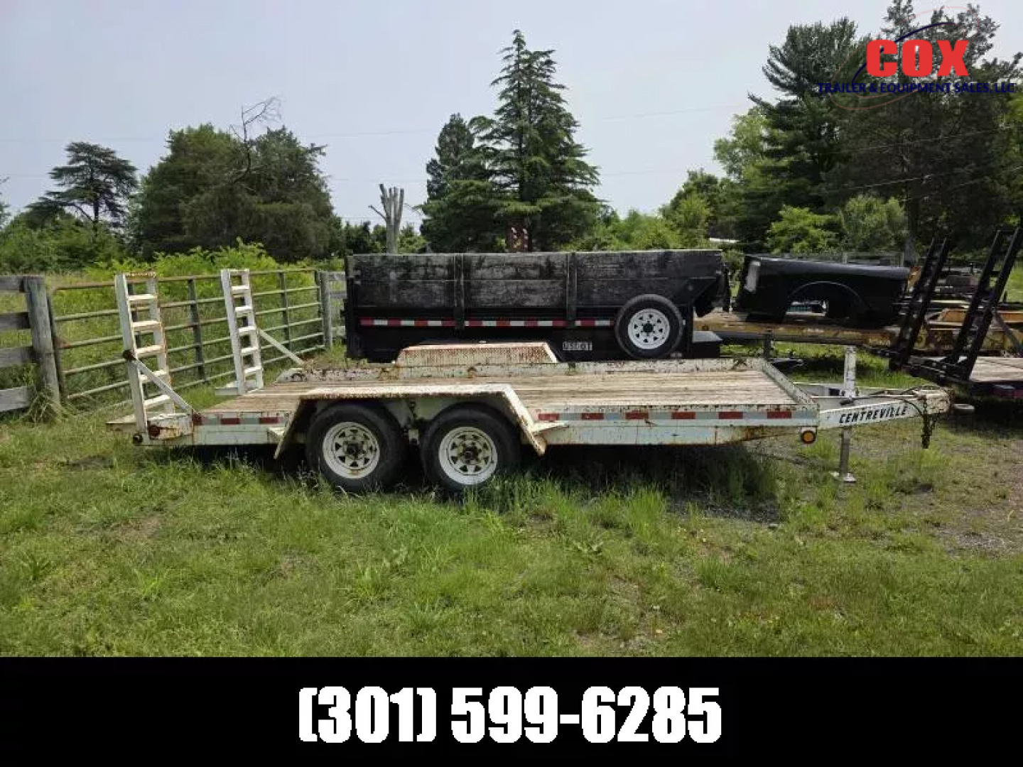 Used 2018  Used Clearance Sale at Cox Trailer Sales Equipment Trailer