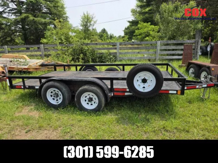 Used 2018  Used Clearance Sale at Cox Trailer Sales Equipment Trailer