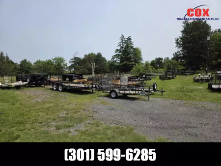 Used 2018  Used Clearance Sale at Cox Trailer Sales Equipment Trailer