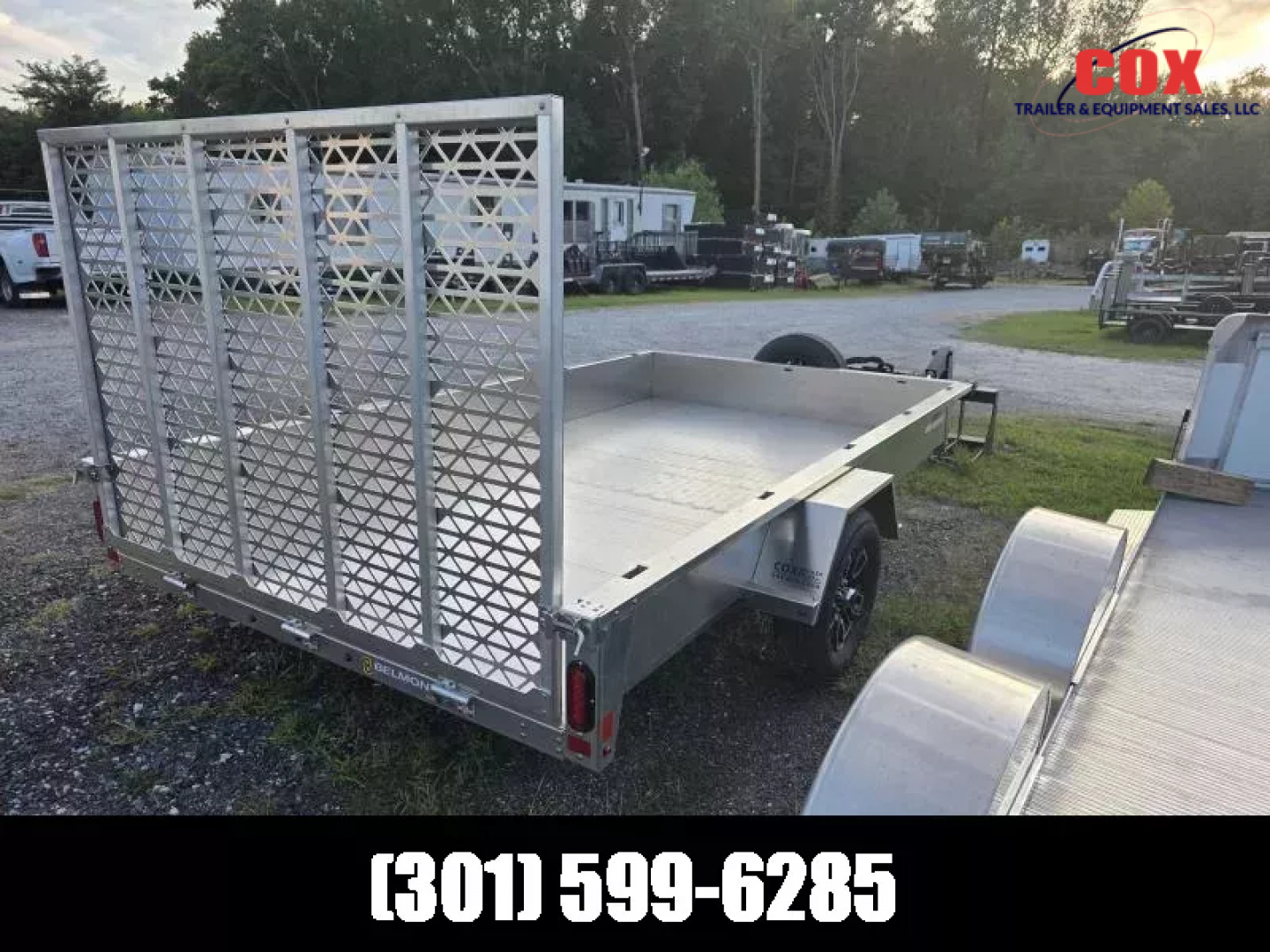 New 2025 Belmont All Aluminum Sport atv trailer  Utility Trailer