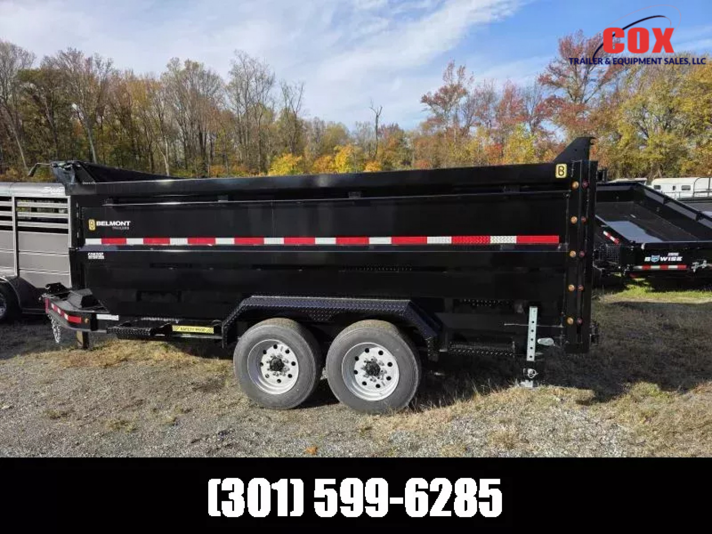 New 2026 Belmont Extreme Duty dump trailer by BElmont Dump Trailer