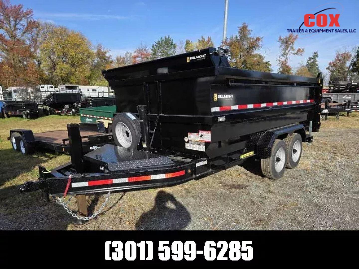 New 2026 Belmont Extreme Duty dump trailer by BElmont Dump Trailer