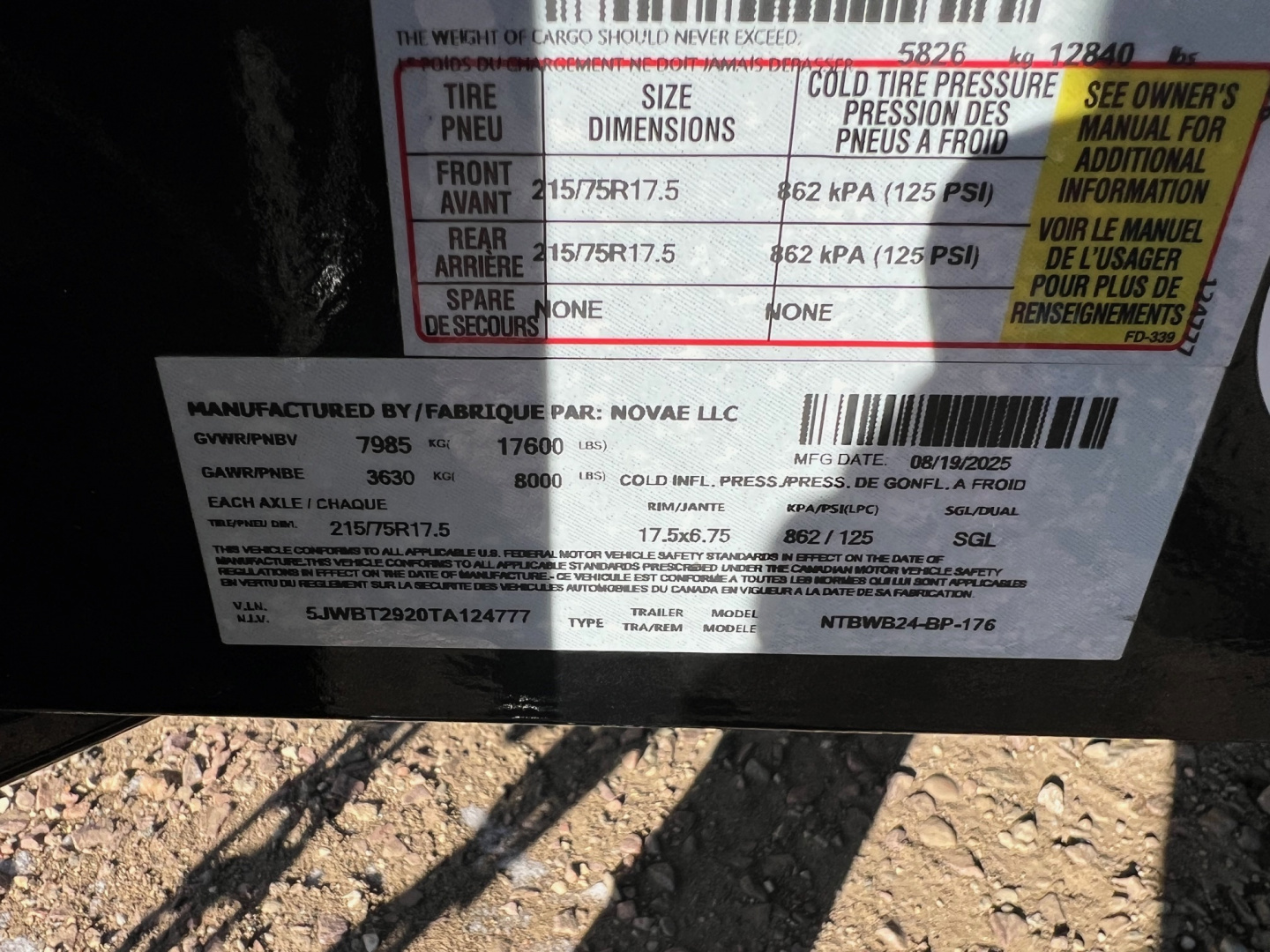 New 2026 Midsota 24' WideBody Equipment Tilt Trailer