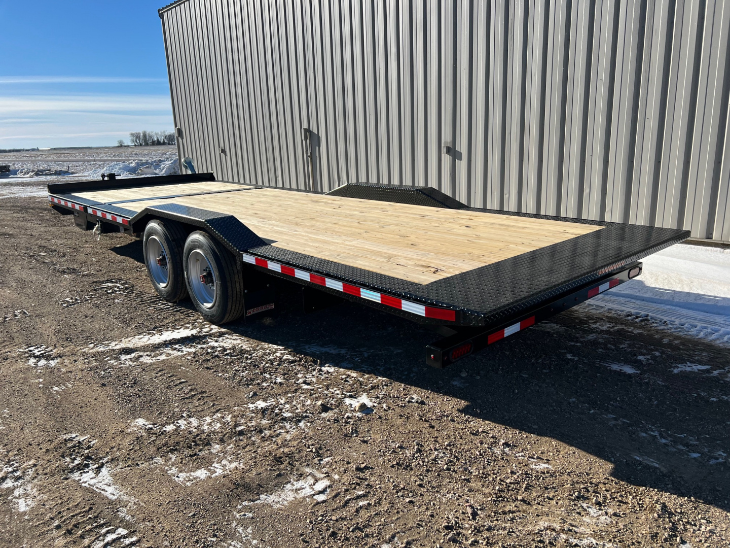 New 2026 Midsota 24' WideBody Equipment Tilt Trailer