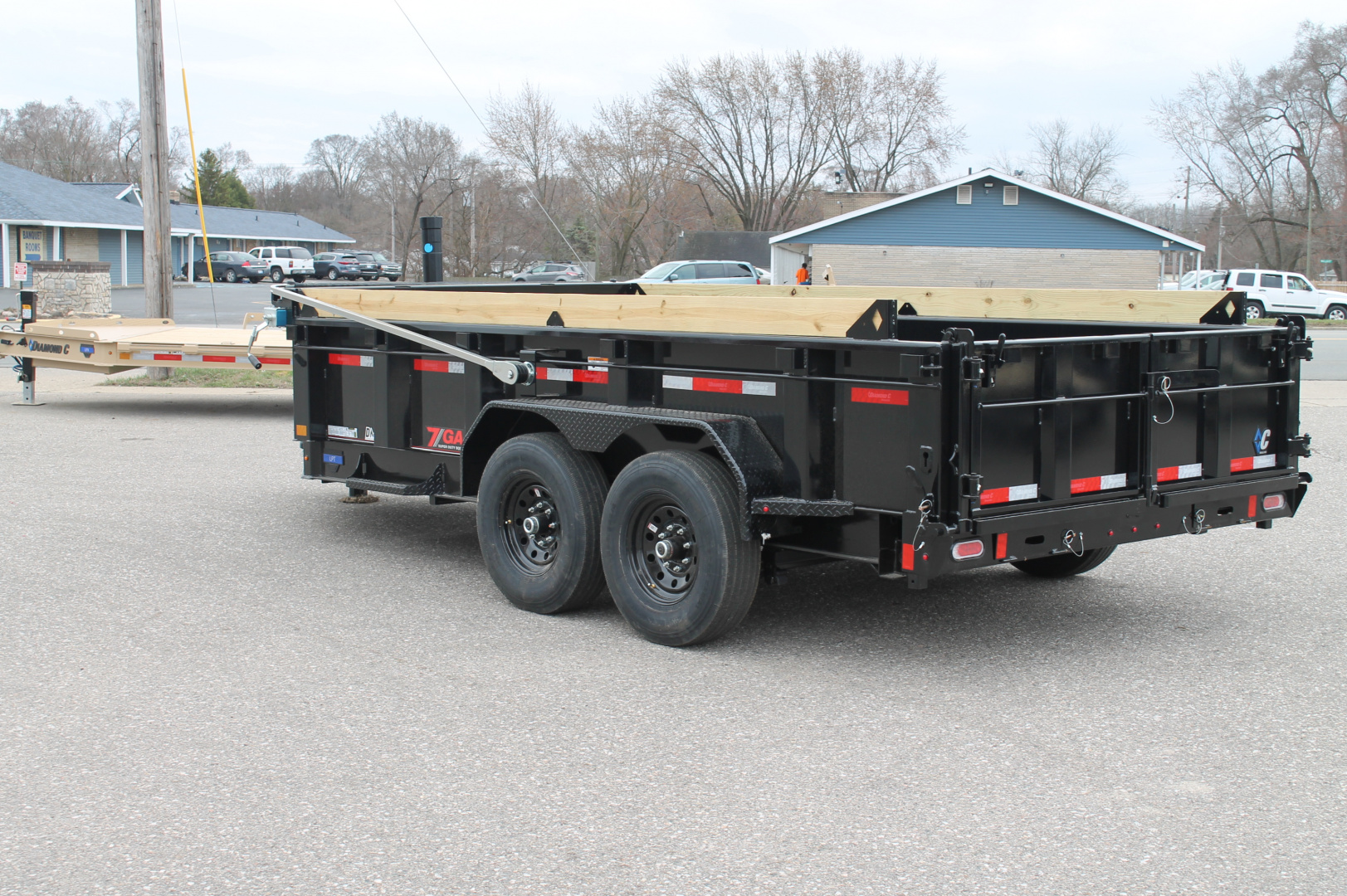 New 2026 Diamond C Trailers LPT207 14x82 Dump Trailer