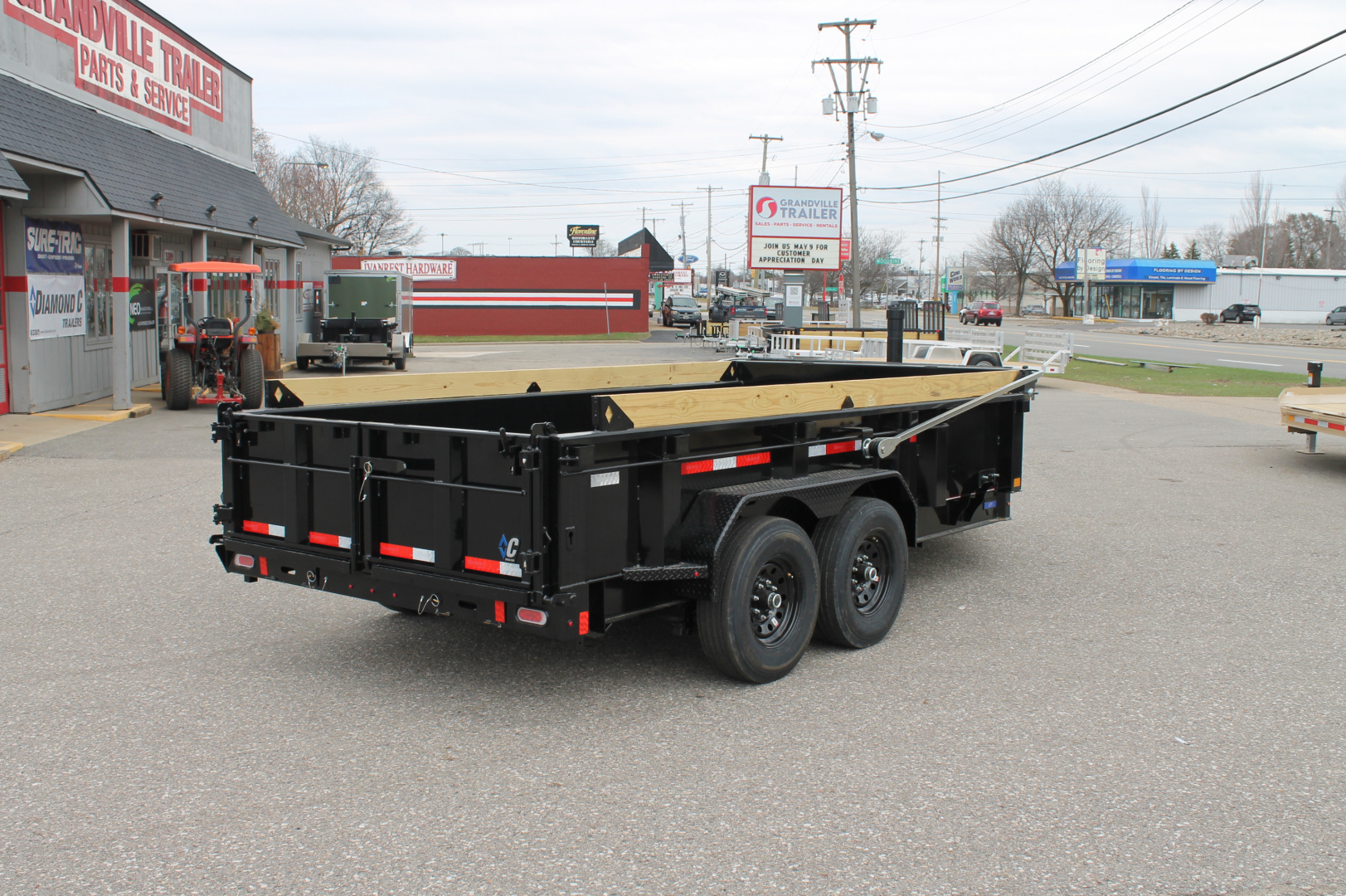 New 2026 Diamond C Trailers LPT207 14x82 Dump Trailer