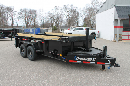 New 2026 Diamond C Trailers LPT207 14x82 Dump Trailer