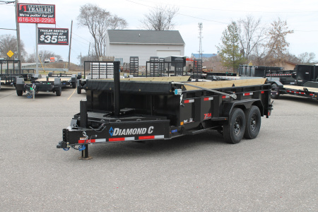 New 2026 Diamond C Trailers LPT207 14x82 Dump Trailer