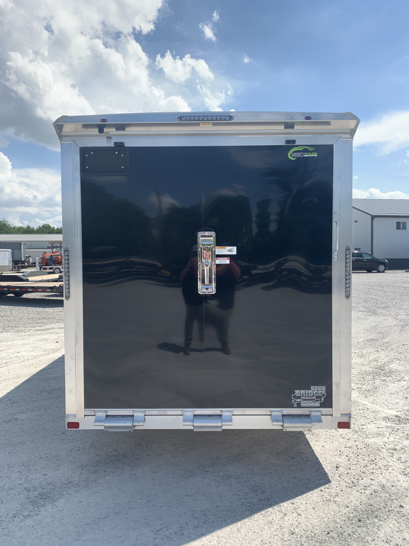 New 2026 NEO TRAILERS NAV167TR (7' X 16') 7K V-Nose Cargo / Enclosed Trailer