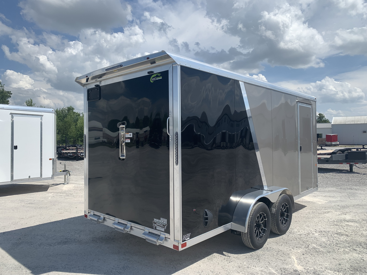 New 2026 NEO TRAILERS NAV167TR (7' X 16') 7K V-Nose Cargo / Enclosed Trailer