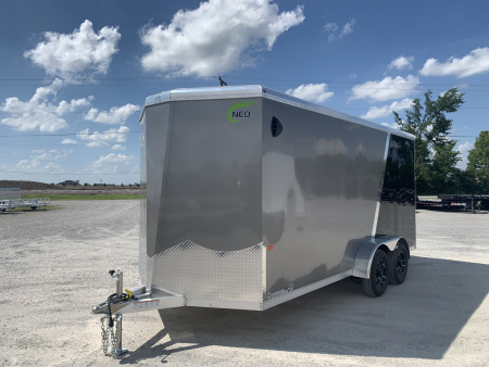 New 2026 NEO TRAILERS NAV167TR (7' X 16') 7K V-Nose Cargo / Enclosed Trailer