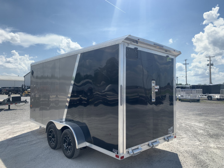 New 2026 NEO TRAILERS NAV167TR (7' X 16') 7K V-Nose Cargo / Enclosed Trailer