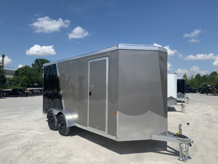 New 2026 NEO TRAILERS NAV167TR (7' X 16') 7K V-Nose Cargo / Enclosed Trailer