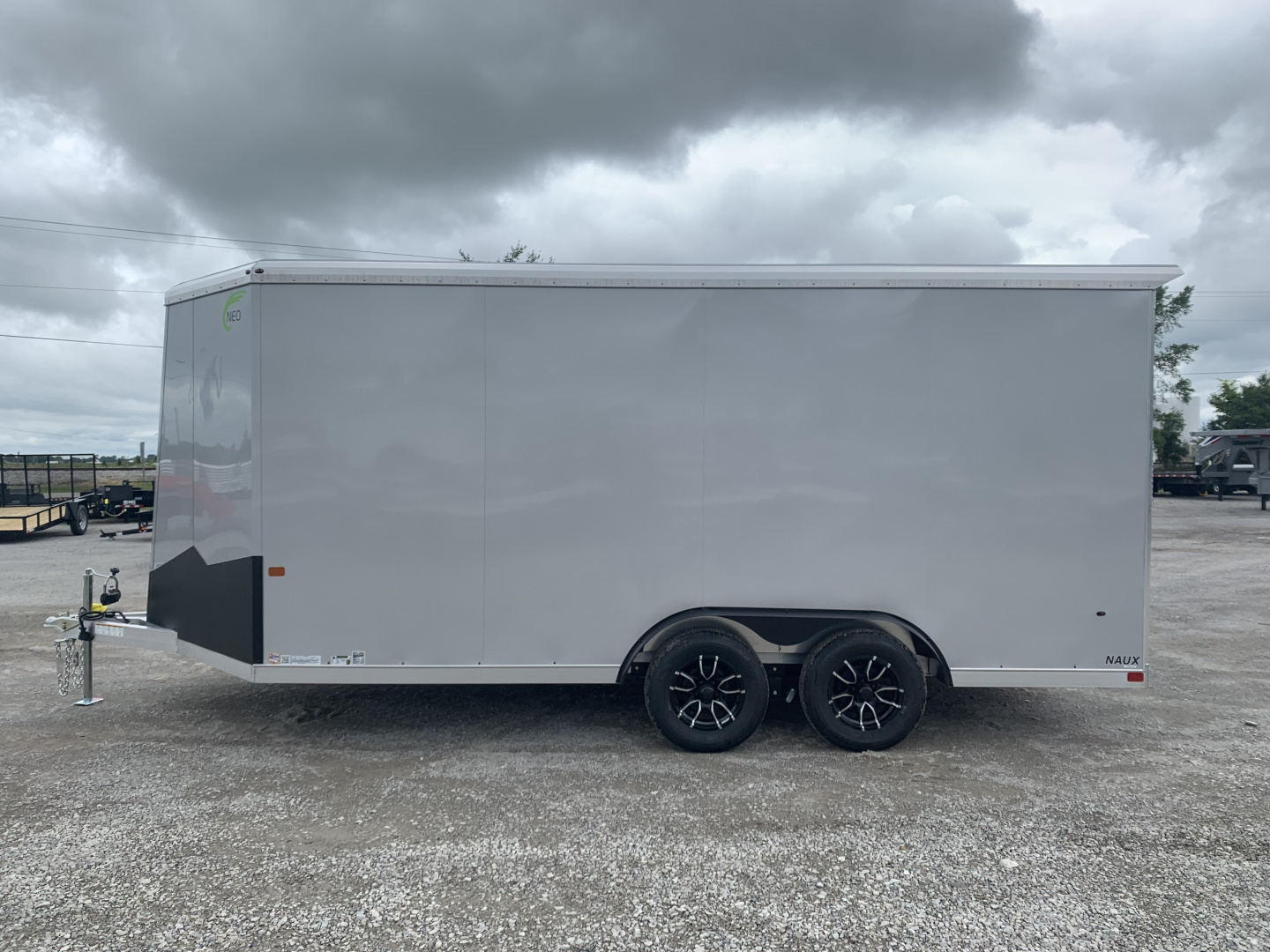 New 2026 NEO Trailers NAUX1685R6 (8.5' X 16') 7K V-Nose Car / Racing Trailer