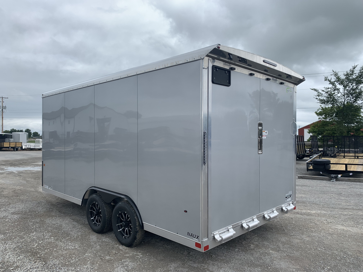 New 2026 NEO Trailers NAUX1685R6 (8.5' X 16') 7K V-Nose Car / Racing Trailer