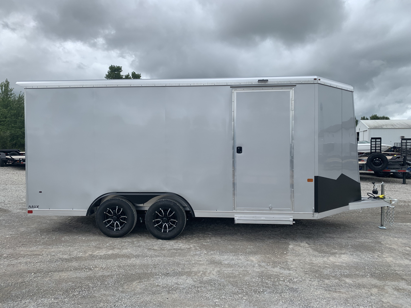 New 2026 NEO Trailers NAUX1685R6 (8.5' X 16') 7K V-Nose Car / Racing Trailer