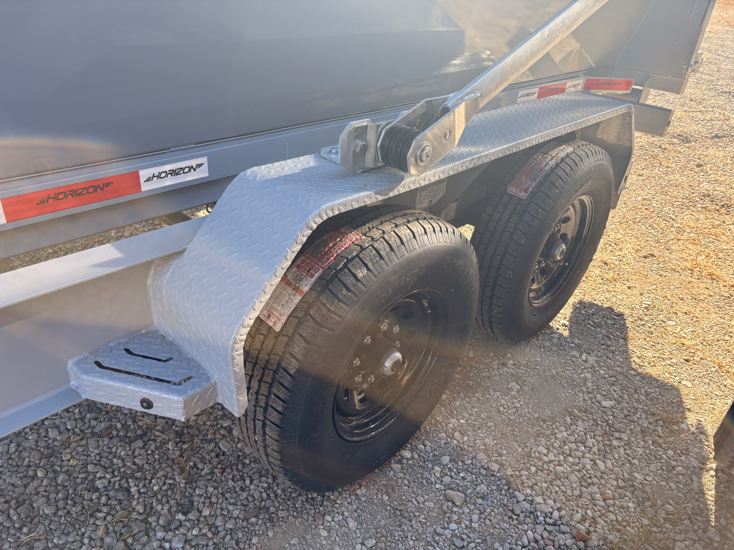 New 2026 Horizon Trailers 102''X16' ROLL OFF TRAILER SYSTEM W/4' BIN 14000 GVWR Dump Trailer