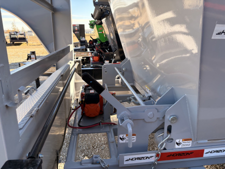 New 2026 Horizon Trailers 102''X16' ROLL OFF TRAILER SYSTEM W/4' BIN 14000 GVWR Dump Trailer