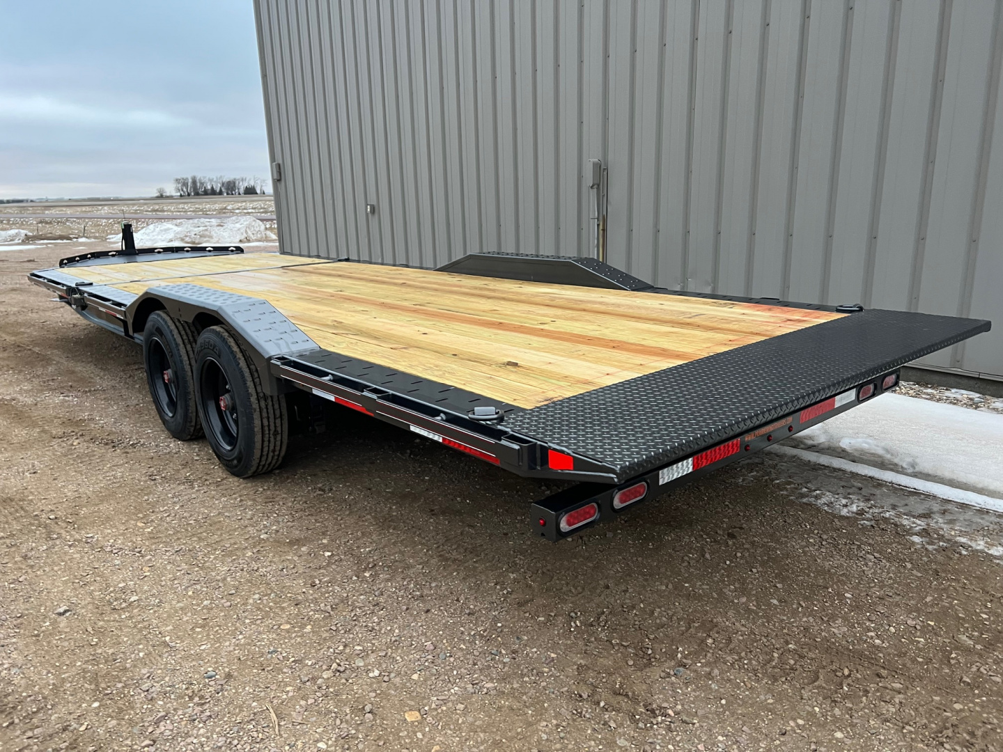 New 2026 Diamond C Trailers 24' Tiltbed Drive Over Fenders HXD Tilt Trailer