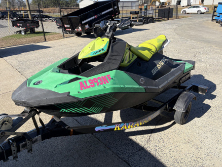 Used 2021 Sea-Doo Spark Trixx With Karvan Trailer - 212 Hours