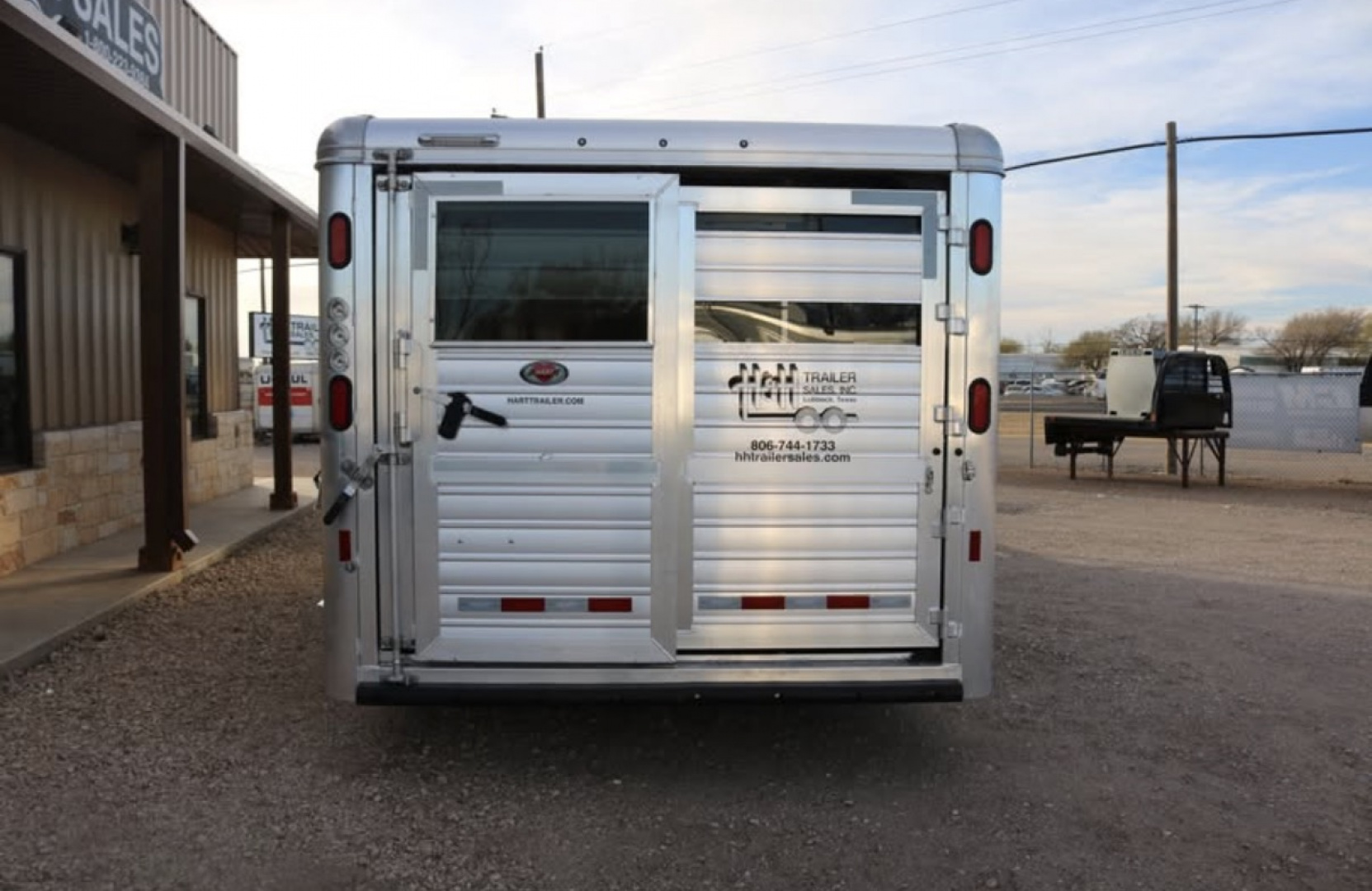 New 2026 Hart Trailer STOCK TRAILER Stock / Stock Combo Trailer