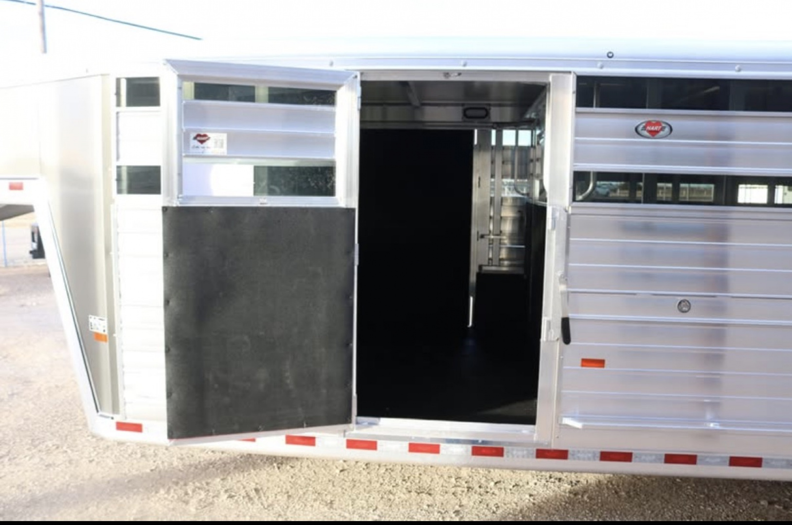 New 2026 Hart Trailer STOCK TRAILER Stock / Stock Combo Trailer