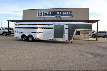 New 2026 Hart Trailer STOCK TRAILER Stock / Stock Combo Trailer