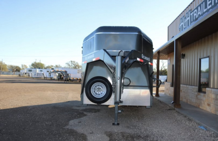 New 2025 Gooseneck Trailer MFG 20"X6'8" STOCK COMBO Stock / Stock Combo Trailer