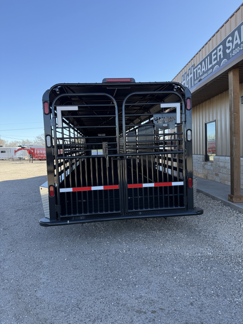 New 2026 Galyean 36X6"8 CANVAS TOP Stock / Stock Combo Trailer