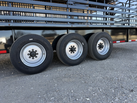 New 2026 Galyean 36X6"8 CANVAS TOP Stock / Stock Combo Trailer