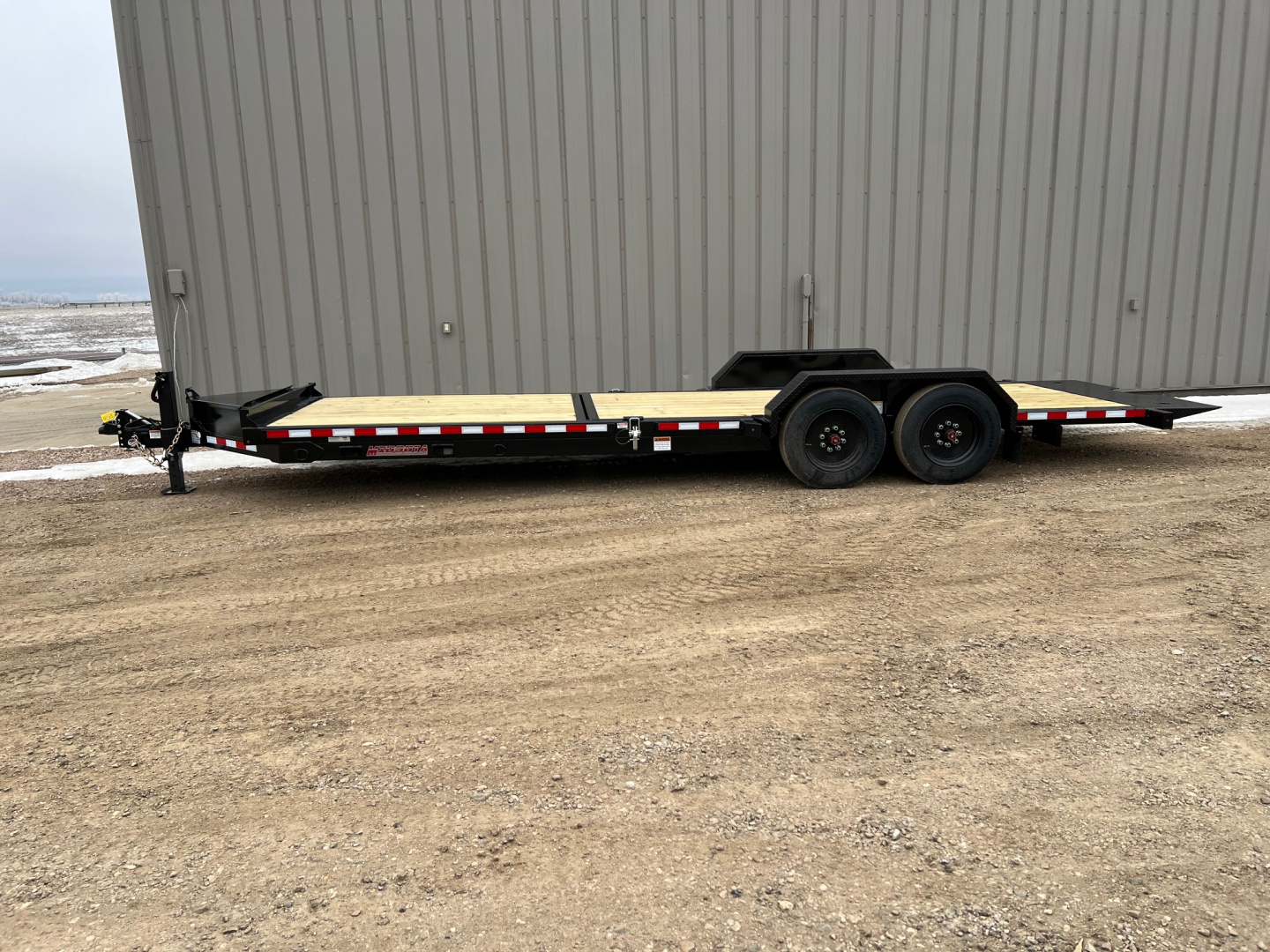 New 2026 Midsota 24' Tiltbed 8K Axles Tilt Trailer