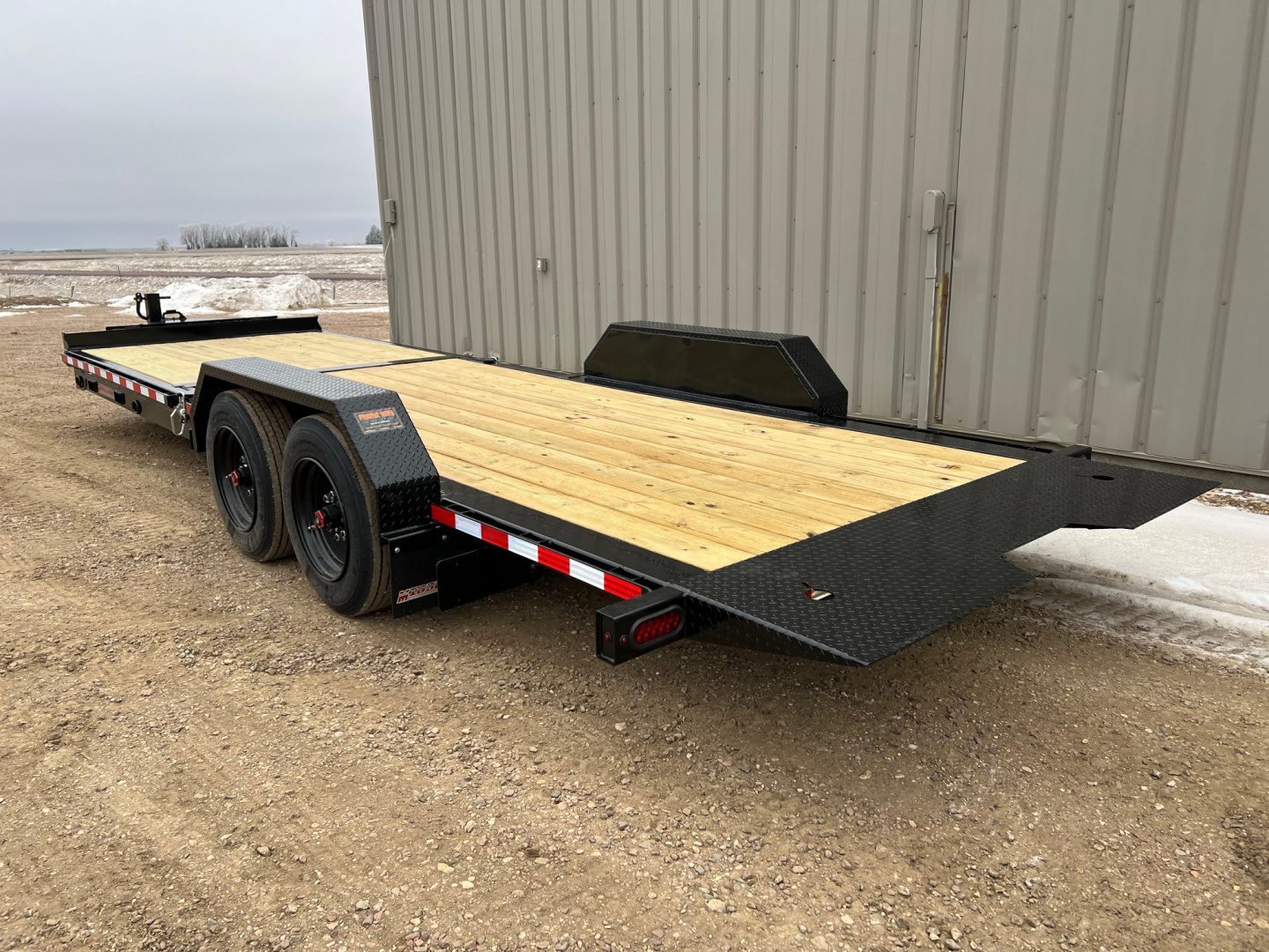New 2026 Midsota 24' Tiltbed 8K Axles Tilt Trailer
